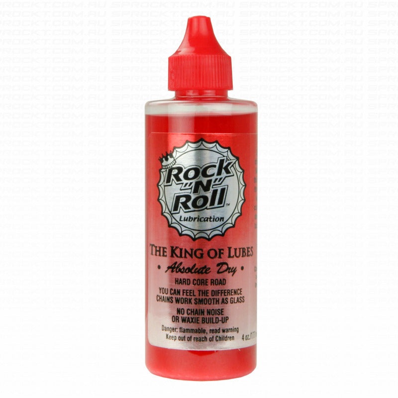 Rock N Roll Absolute Dry Lubricant 4oz/118mL – For Road