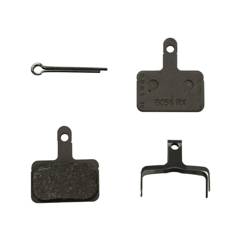 Disc Brake Pads Shimano B05S-RX Resin Pads & Spring (OEM)