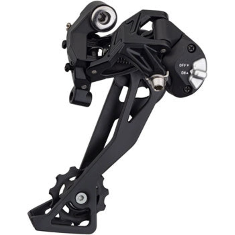 microSHIFT XLE Rear Derailleur – 10 Speed, Long Cage, Black, With Clutch