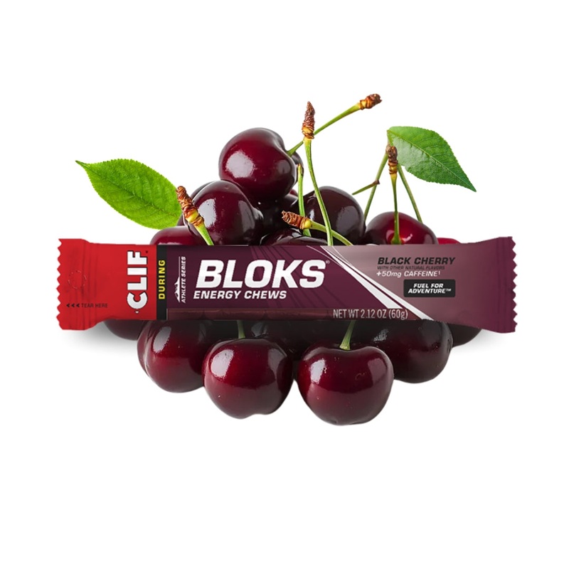 CLIF Shot Bloks Energy Chews – Black Cherry