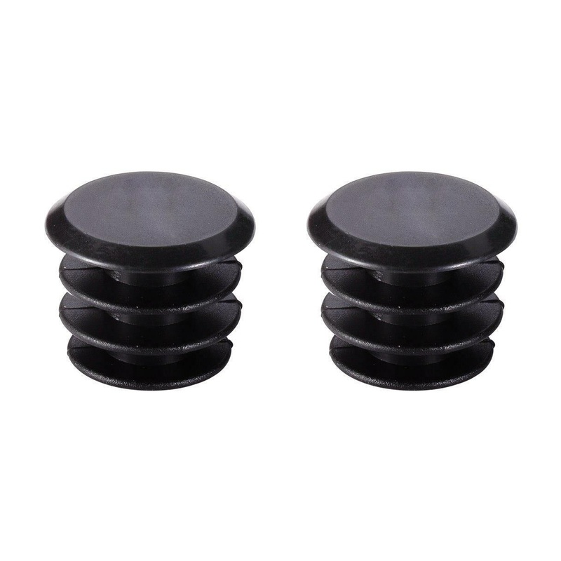 Handlebar End Plugs 22mm Pair Black (2808)