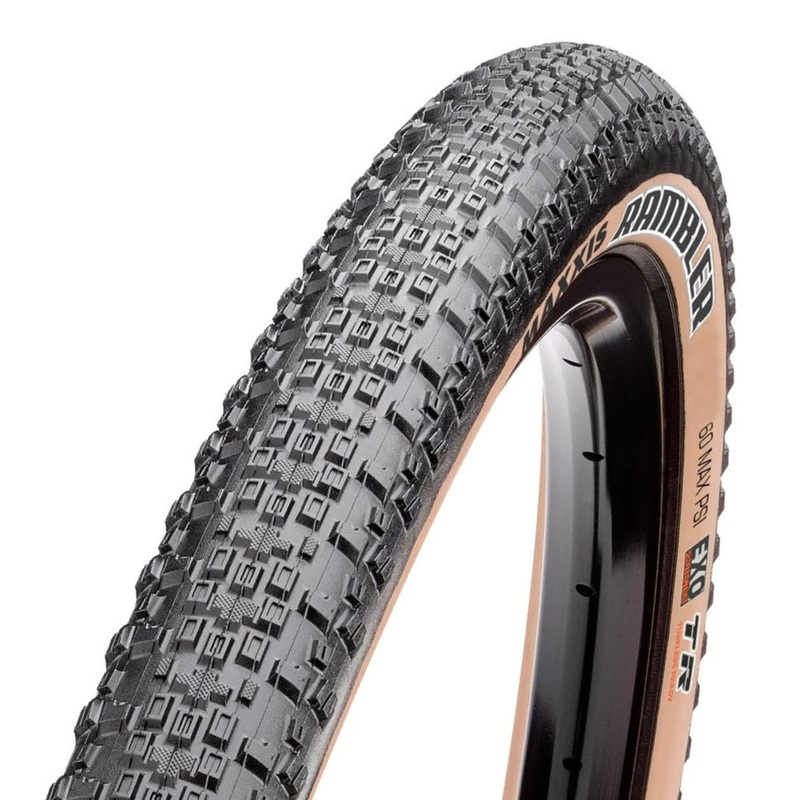 Tyre 700 Maxxis Rambler Folding 60TPI – Light Tanwall