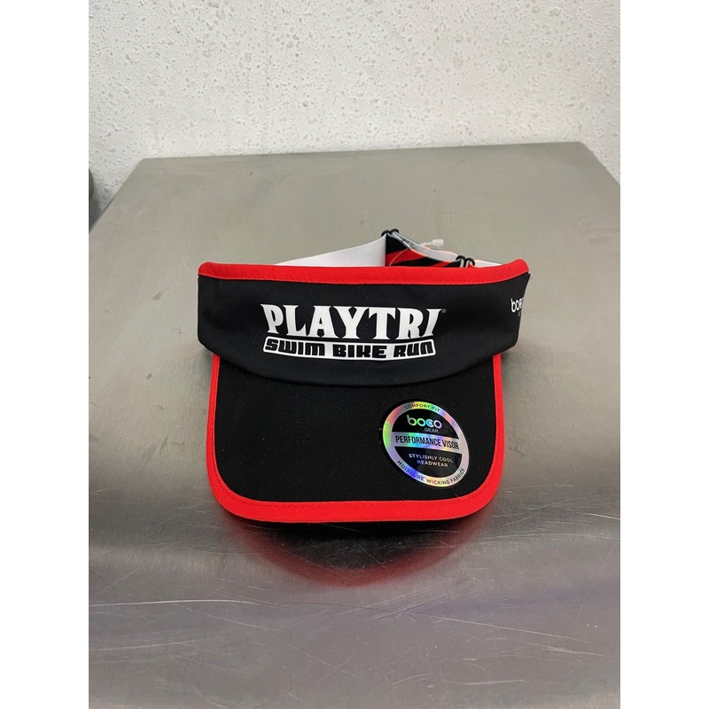 Playtri / BOCO 360 Visor – Black and Red