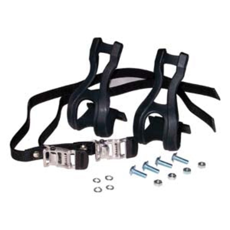 Summit Nylon Toe Clip/Strap Set Large