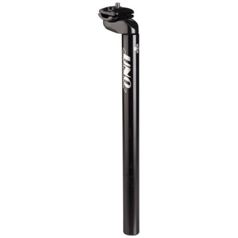 Kalloy Uno 602 Seatpost, 27.2 x 350mm, Black