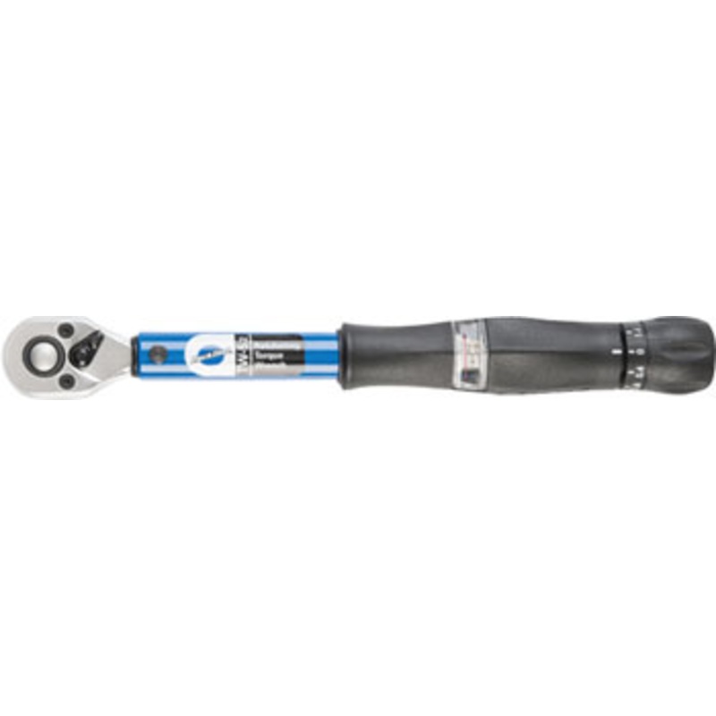 Park Tool TW-5.2 3/8 Ratcheting Click-Type Torque Wrench, 2-14 Nm Range