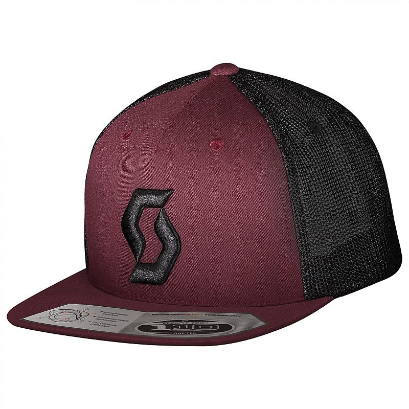 Scott Camo Cap (Maroon)
