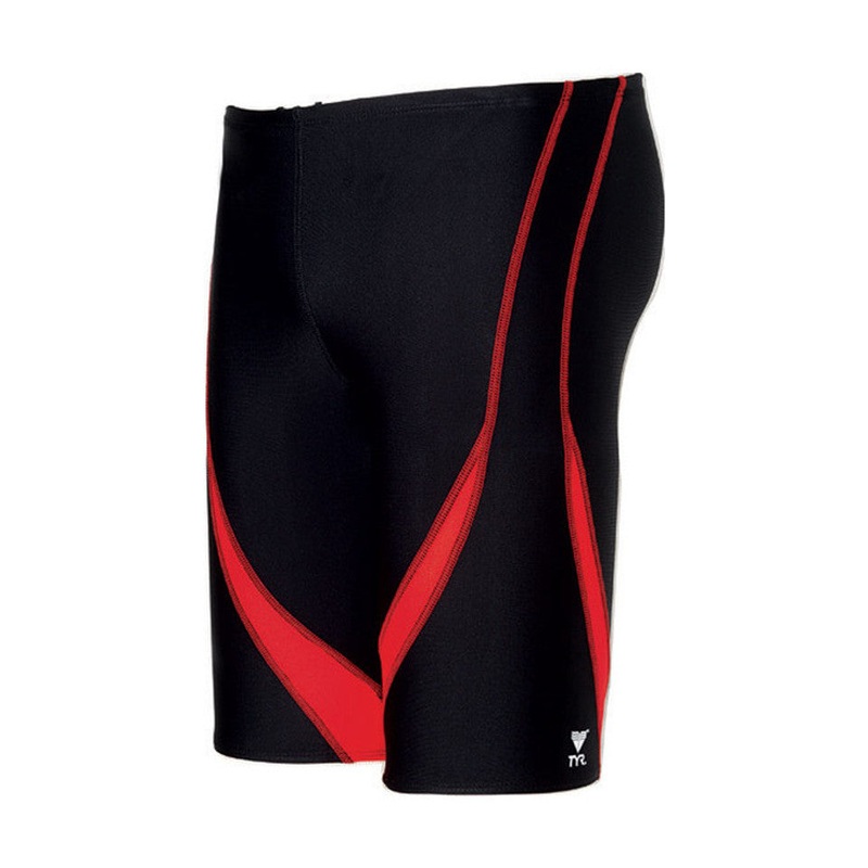 TYR Men’s Alliance Splice Jammer Black/Red