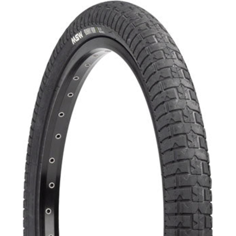 MSW Bunny Hop Tire – 20 x 2.0, Black, Folding Wire Bead, 33tpi
