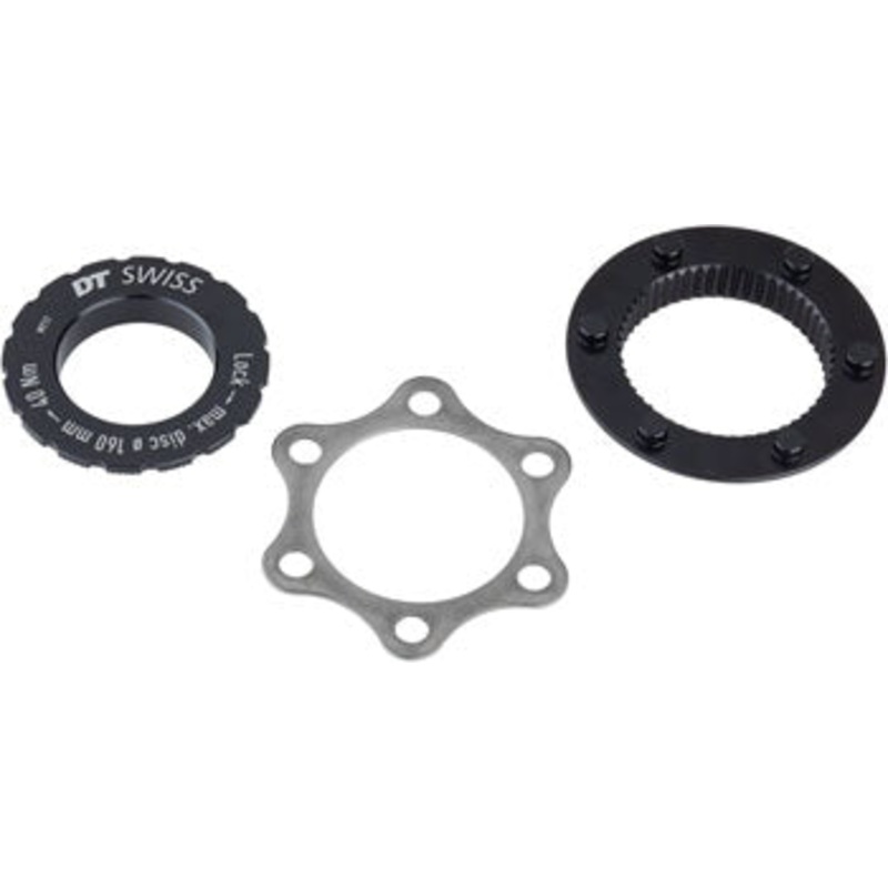 DT Swiss Disc Brake Adaptor – Centerlock/6-Bolt, QR/12mm