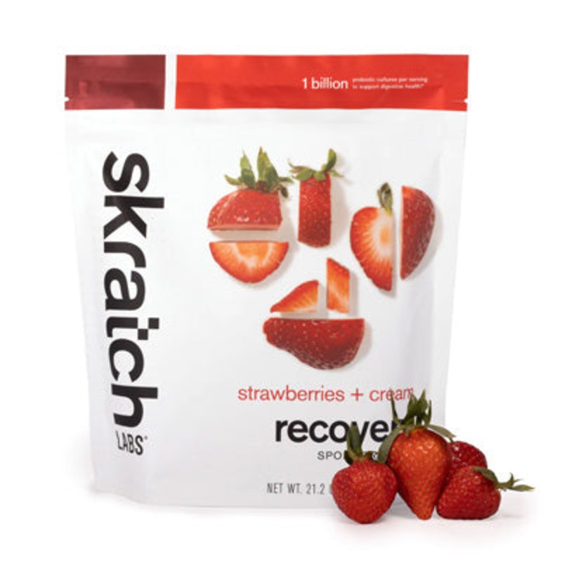 Skratch Labs Recovery 12 Serving – Strawberries & Cream
