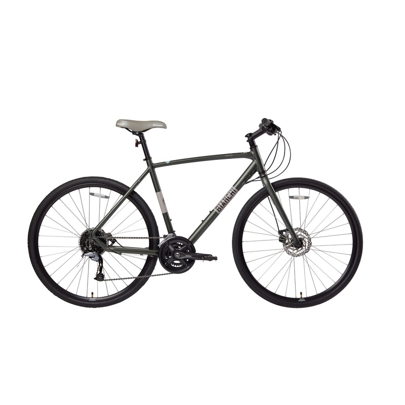 Bianchi Iseo Gent Disc Shimano Acera – Emerald Matte Black 2022