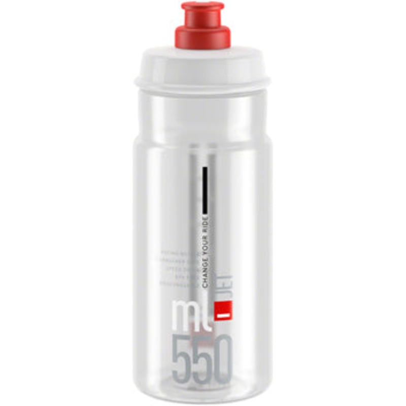 Elite SRL Jet Water Bottle 550ml – Clear/Red