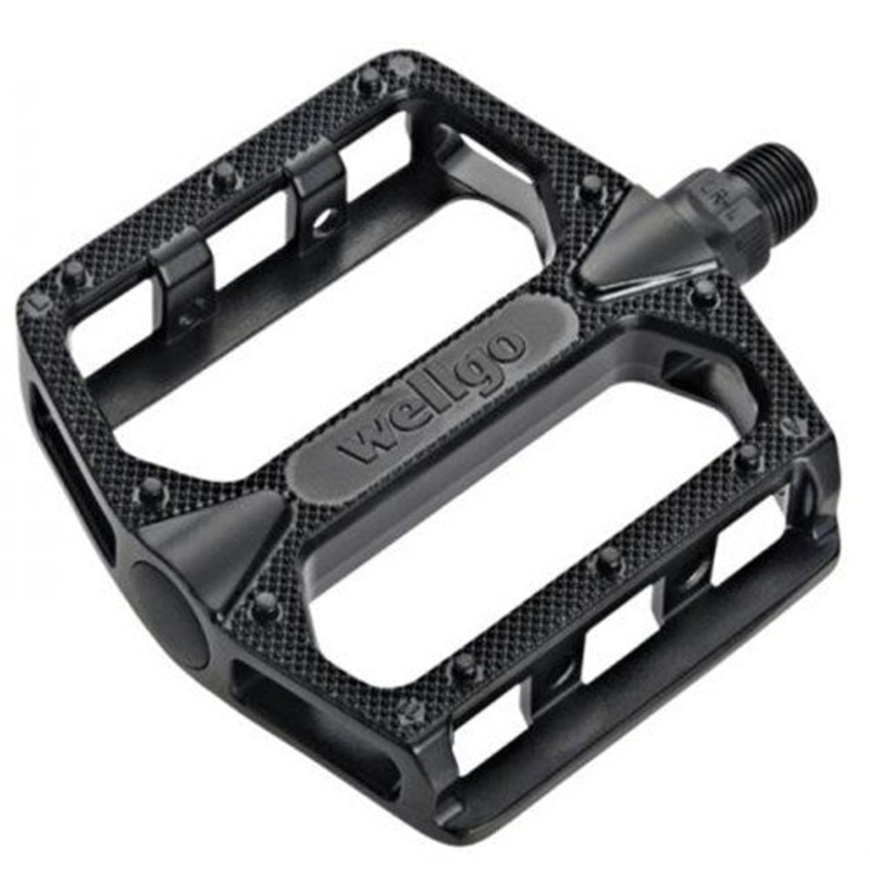 QBP Alloy MTB Pedal Wellgo 9/16 Platform Pedals