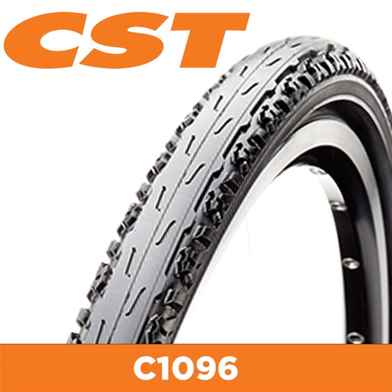 Tyre 700 x 38 CST Semi Slick C1096 Hybrid Wirebead