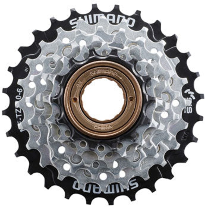 Shimano MF-TZ510-6-CP Multi-Speed Freewheel – 6-Speed, 14-28t