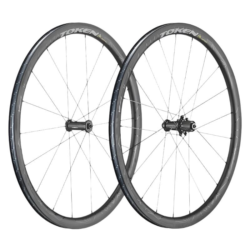 TOKEN Ventous Carbon Rim Brake Road Wheelset