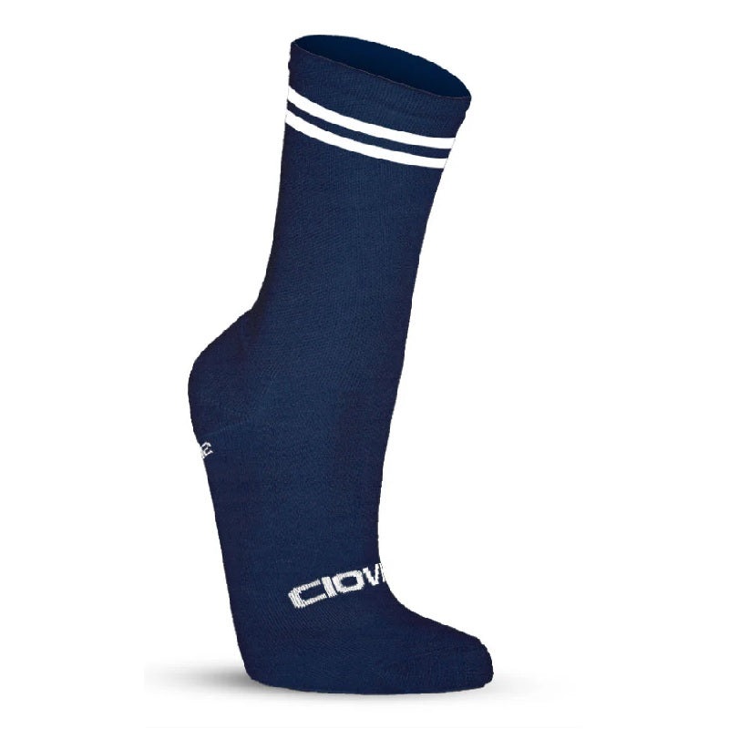 CIOVITA Merino Crew Socks-4-7 & 8-12-Navy