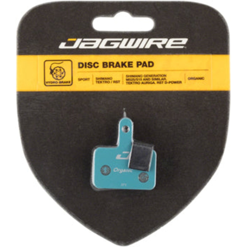 Jagwire Sport Organic Disc Brake Pads – For Shimano Acera M3050, Alivio M4050, and Deore M515/M515-LA/M525/T615