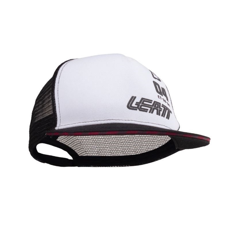 LEATT Trucker Cap V24 (2024)-Black/White-S – XL