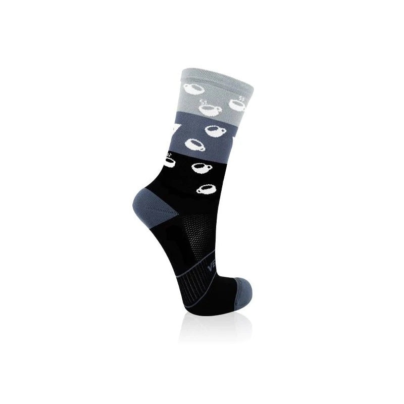 VERSUS Active Coffee Socks-4-7 & 8-12-Coffee