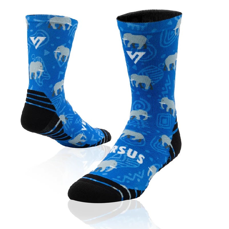 VERSUS Active Elephant Socks-4-7 & 8-12-Elephant