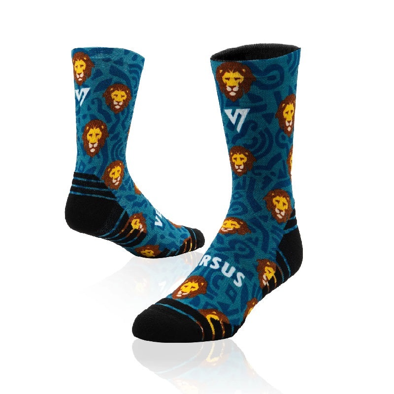 VERSUS Active Lion Socks-4-7 & 8-12-Lion
