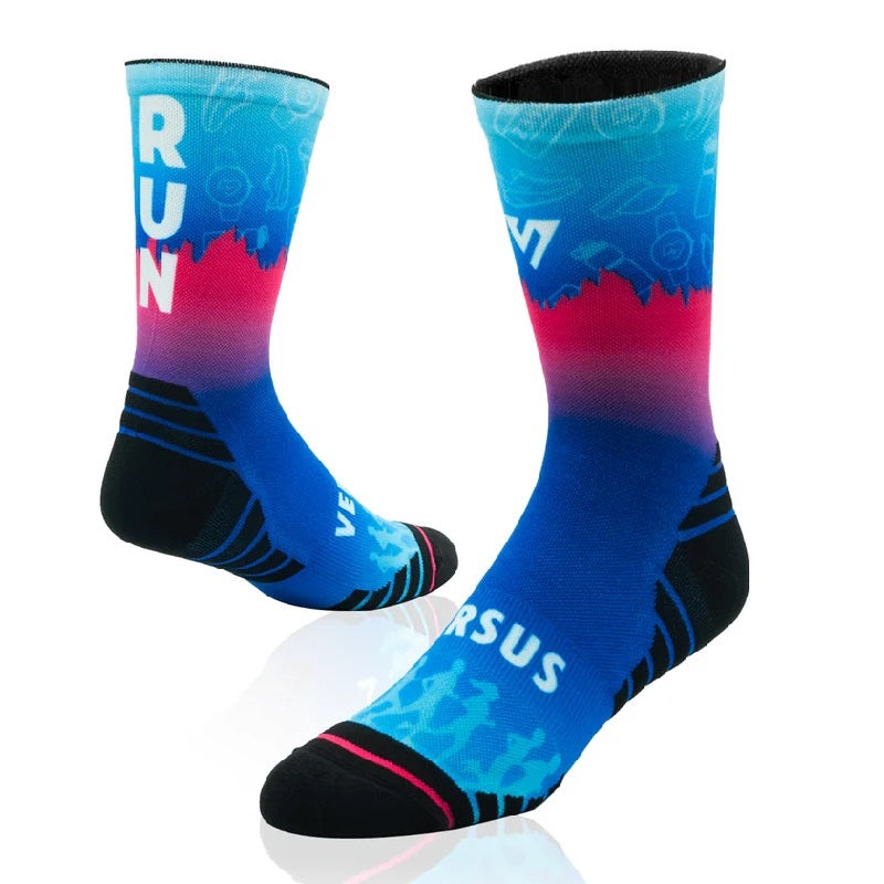VERSUS Active Pink Run Socks-4-7-Pink Run