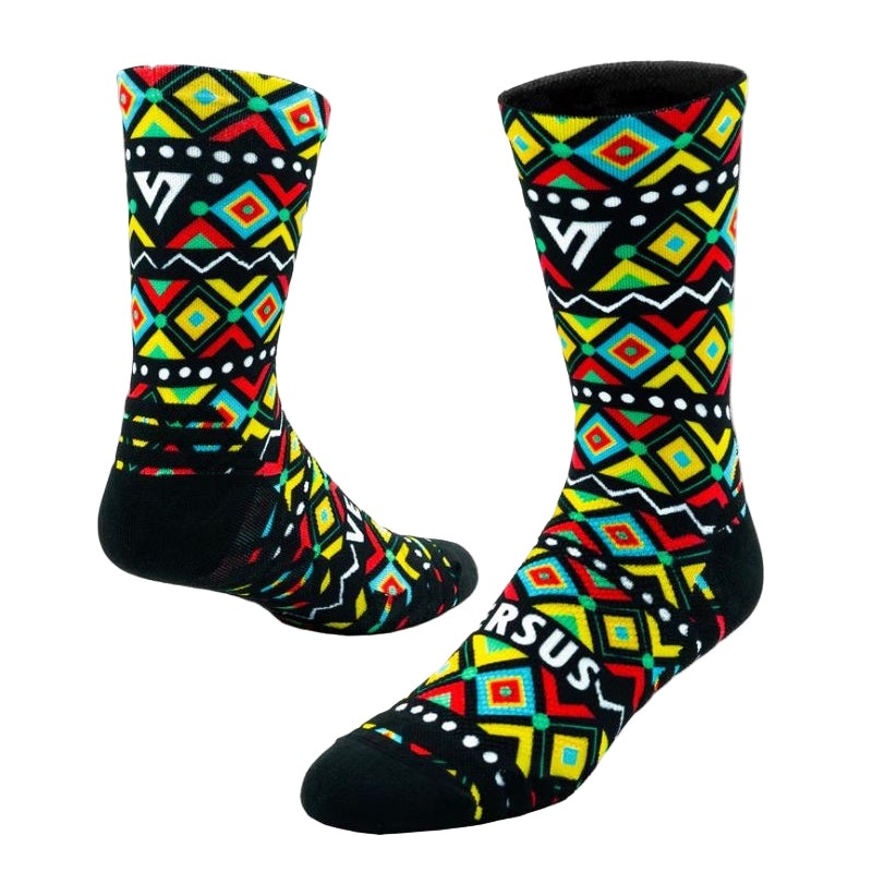VERSUS Africana Active Crew Socks
