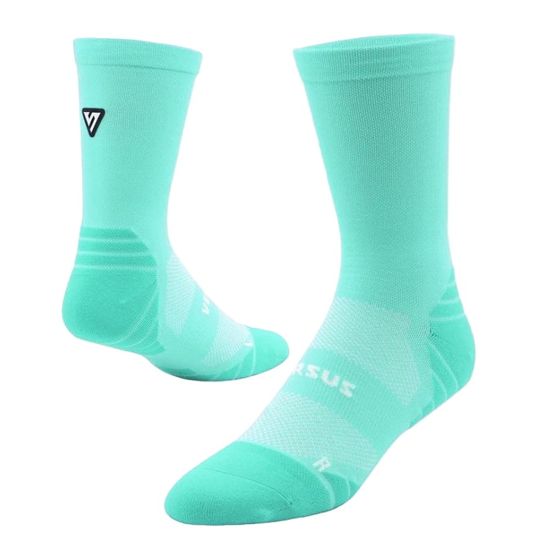VERSUS Classic Mint Crew Tab Socks