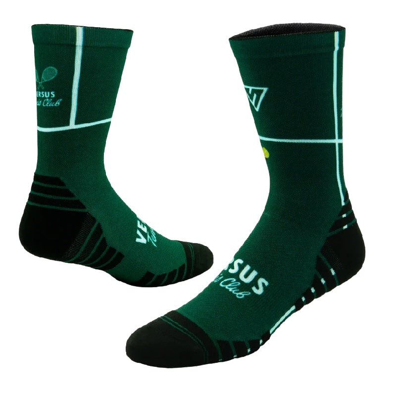 VERSUS Retro Tennis Active Crew Socks
