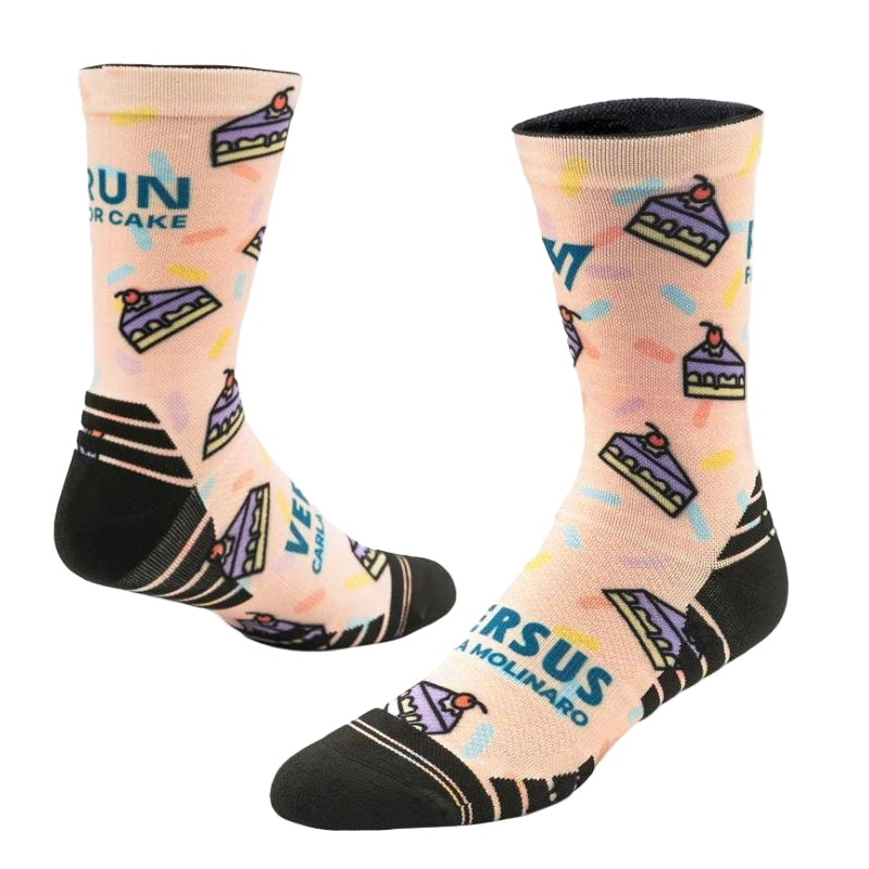 VERSUS Run For Cake Active Crew Socks