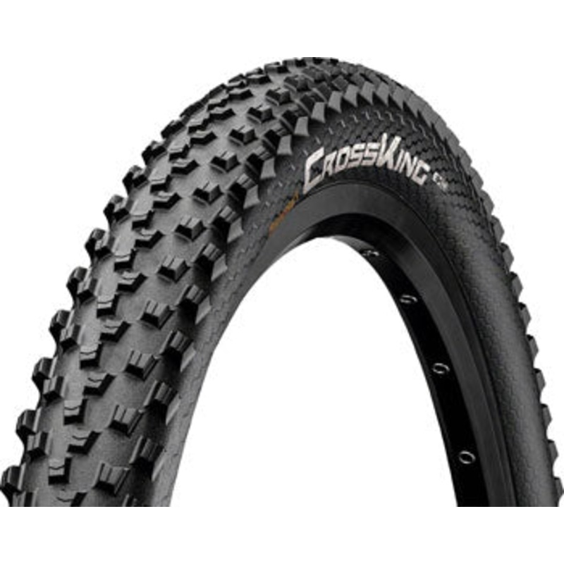 Continental Cross King Tire – 27.5 x 2.00, Clincher, Wire, Black, E25