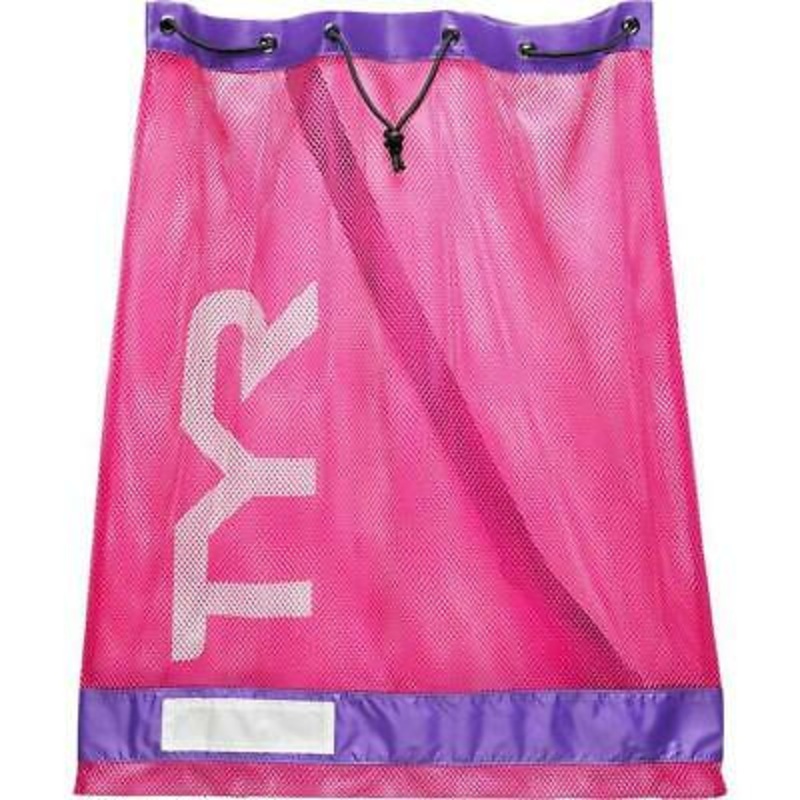 TYR Alliance Mesh Equipment Bag Shoulder Pack Pink/Purple