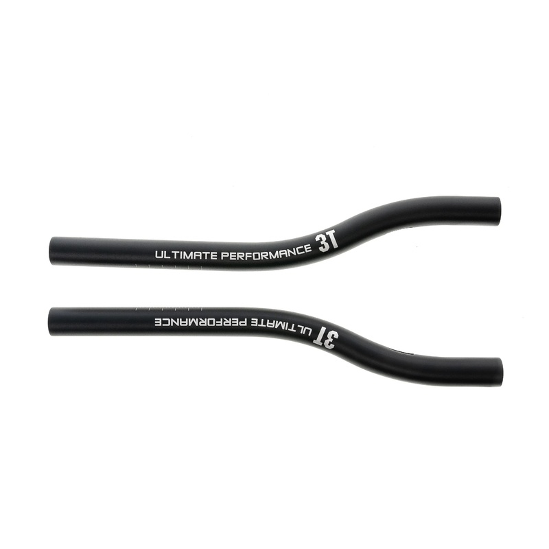 3T S-Bend Alloy Extensions – Black