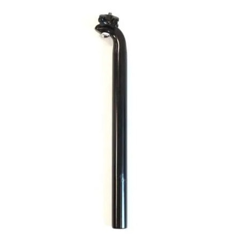 Seatpost 30.6 x 400mm Bikelane Alloy Micro-Adjust Black (3958A)