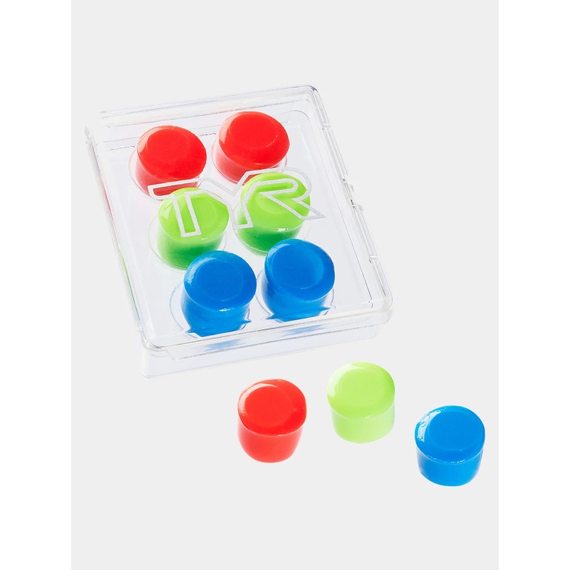TYR Youth Multi-Coloured Silicone Swim Ear Plugs