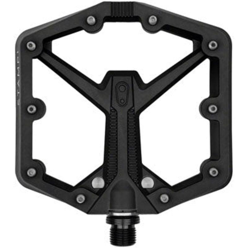 Crank Brothers Stamp 1 Gen 2 Pedals – Platform, Composite, 9/16, Black, Large