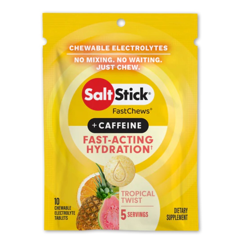 Saltstick Electyrolyte Fast Chews + Caffeine