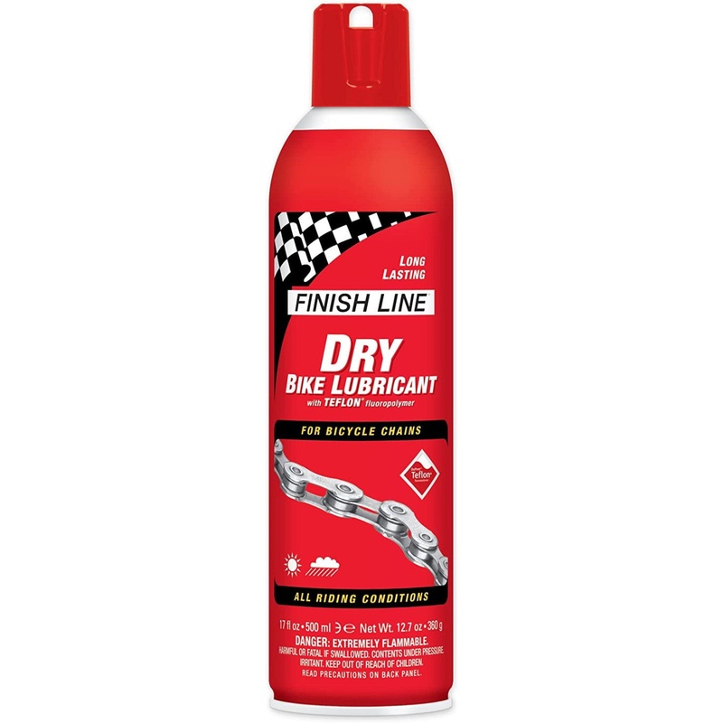 Finish Line Dry lube with Teflon, 17oz aerosol