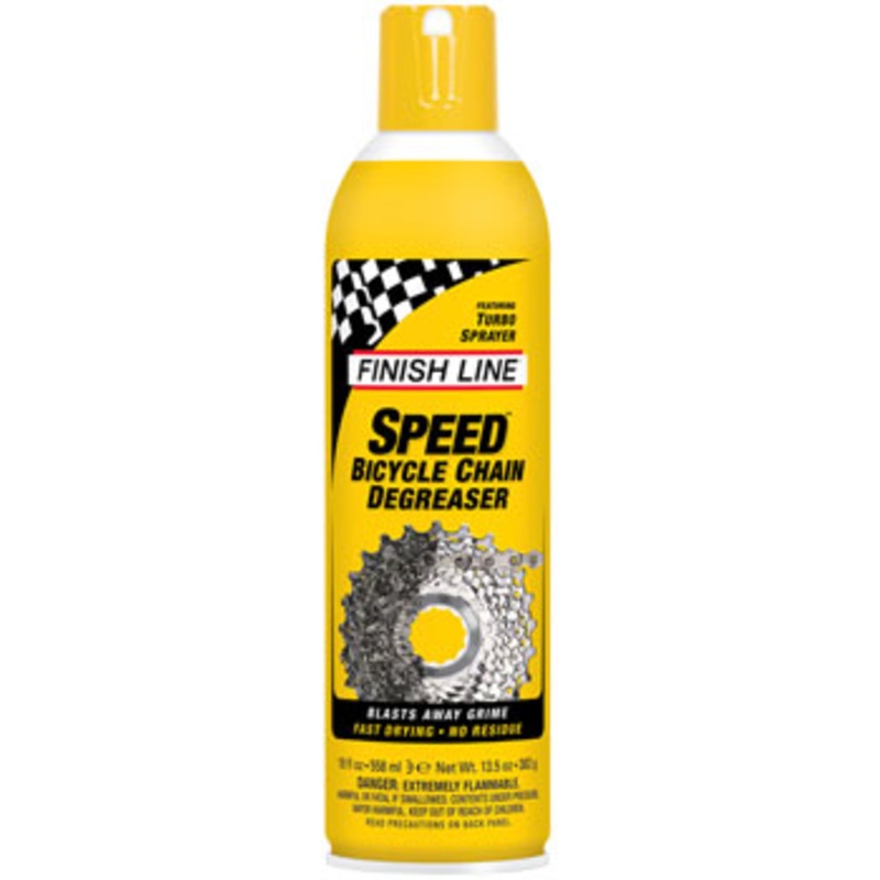 Finish Line Speed Bike Degreaser, 18oz Aerosol