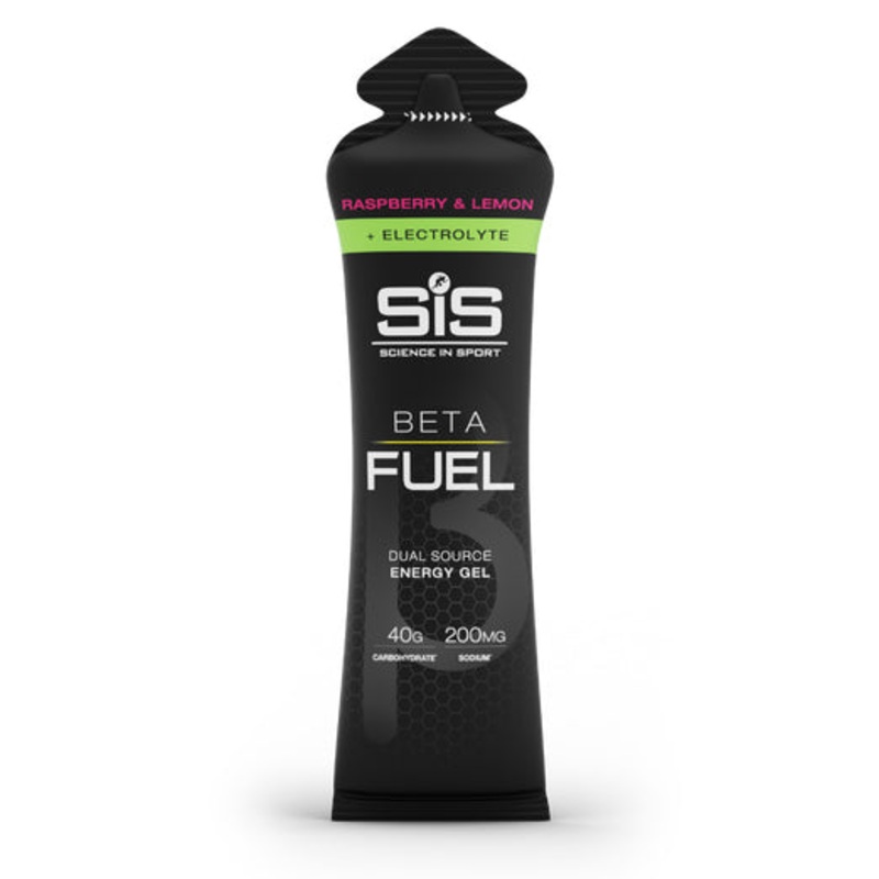 SIS Gel Beta Fuel +Electrolyte – Raspberry & Lemon 60mL