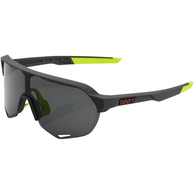 100% Sunglasses S2 Soft Tact Cool Grey