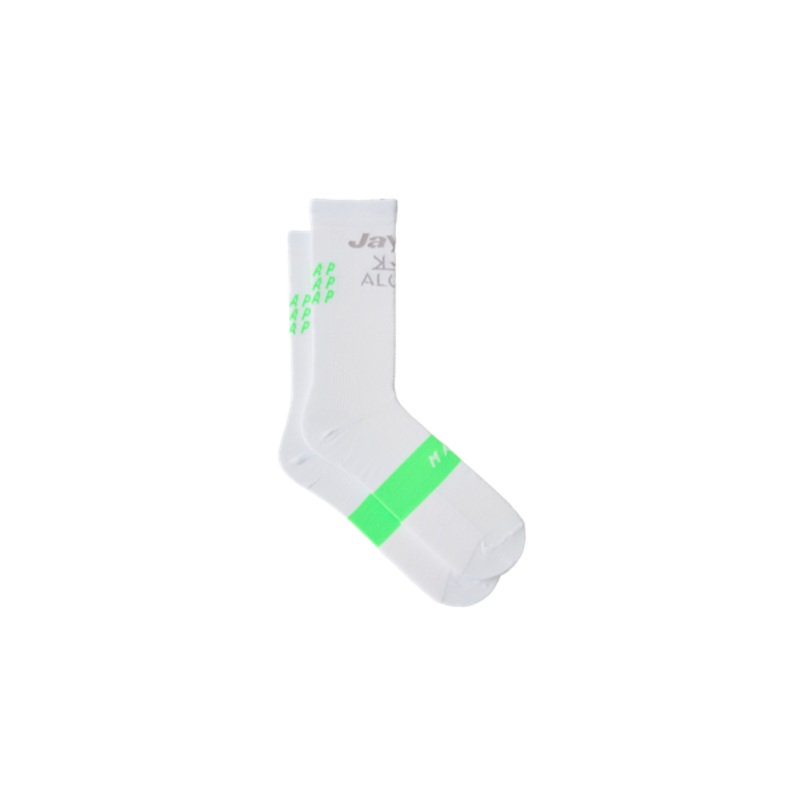 MAAP WorldTour Sock-White-XS & SM & LXL