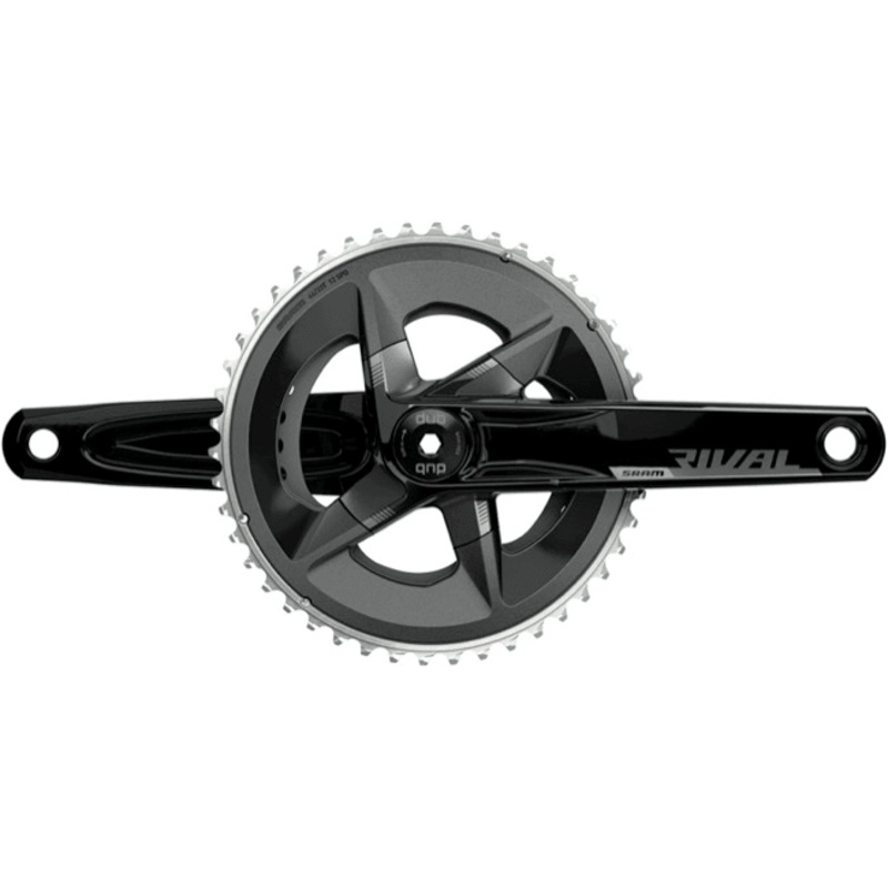 SRAM Rival D1 DUB 2x Crankset-46/33t & 48/35t-160mm & 165mm & 170mm & 172.5 & 175mm