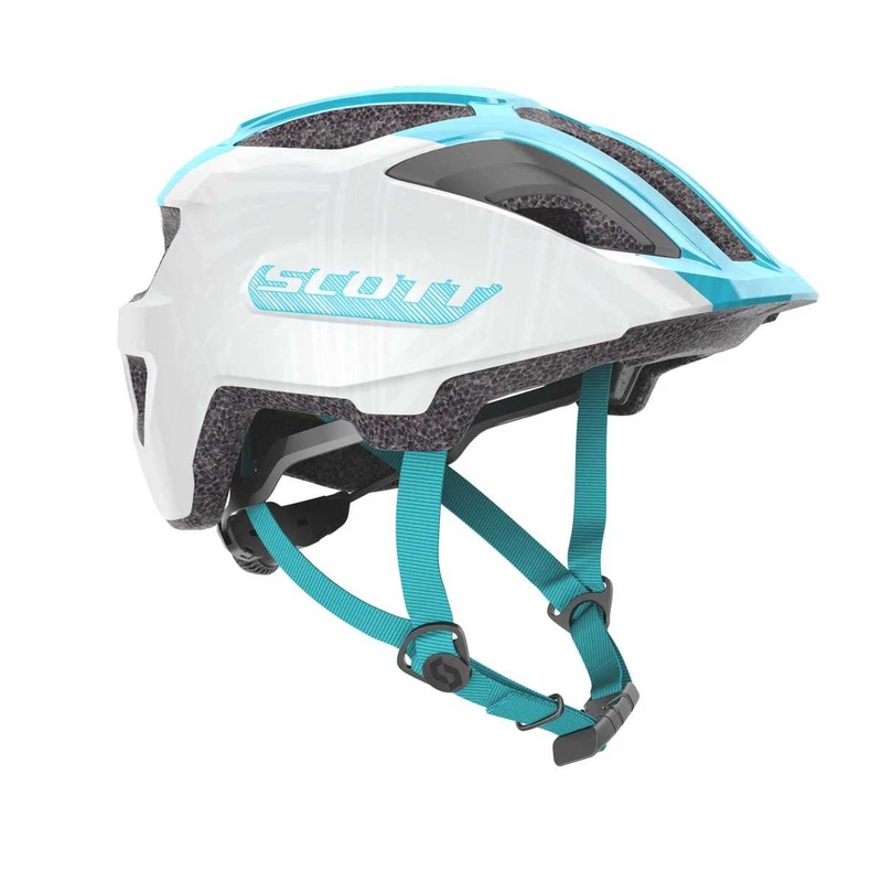 Scott Helmet Spunto Junior Pearl White/Blue