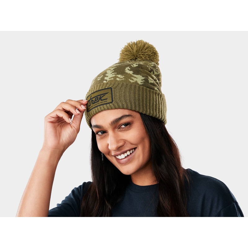 Trek Fraser Fir Beanie-Green (dark)-1SZ