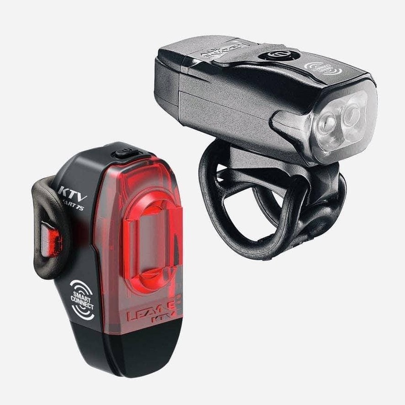 Lezyne KTV Drive Front and KTV Pro Smart Rear Light Set Black