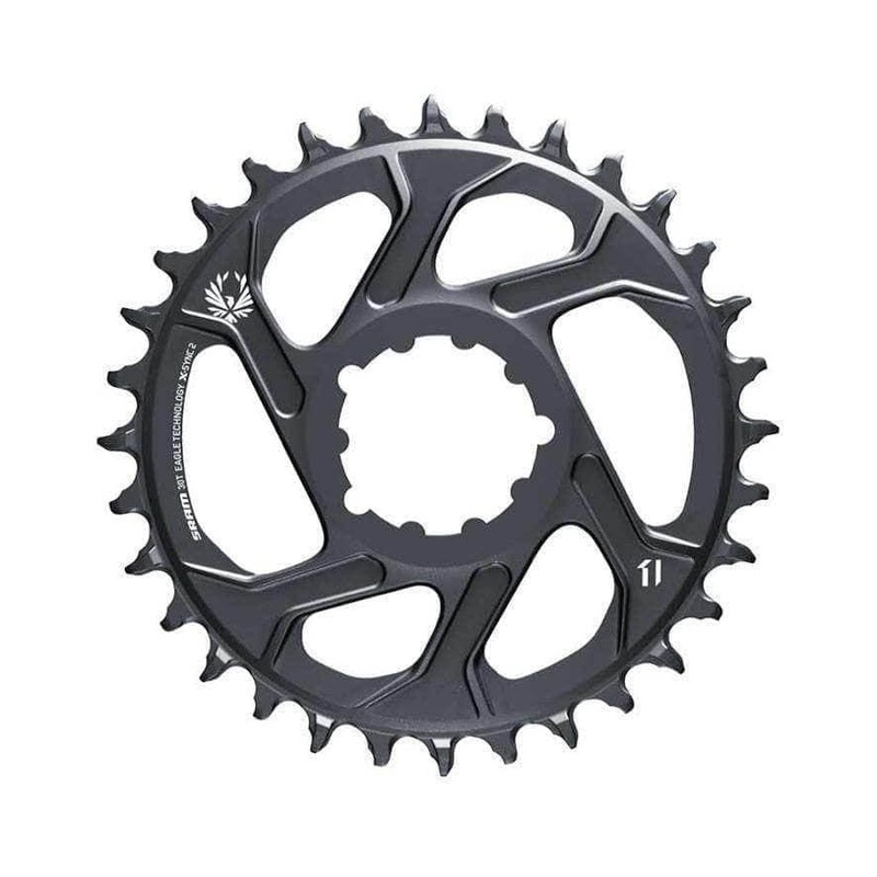 SRAM Eagle X-SYNC Chainring Direct Mount Lunar/Polar Grey offset