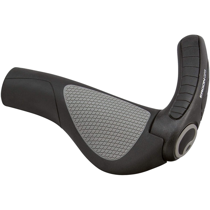 Ergon Handlebar Grip Gp3 W/Fibre Bar End Small